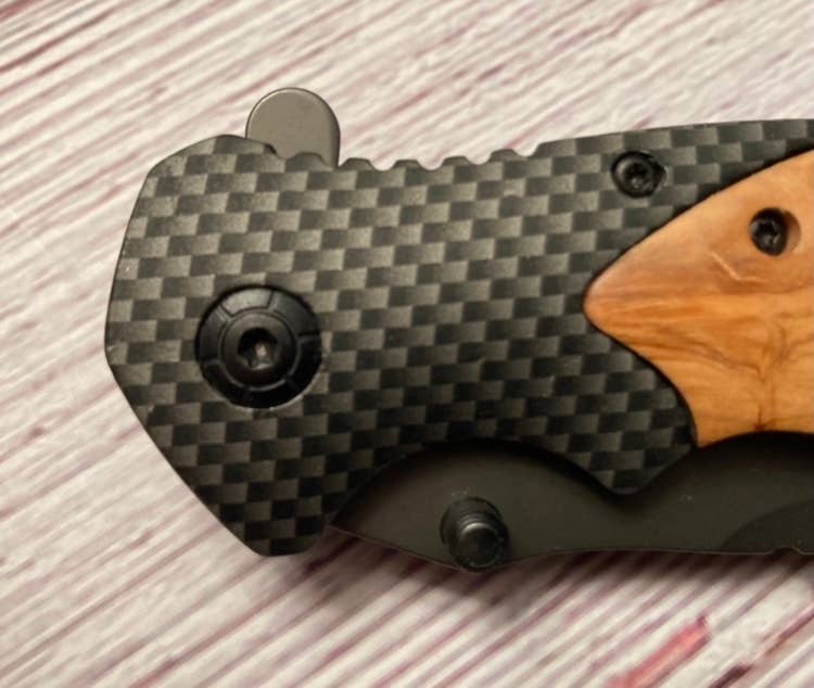 Quail Tail Laser Art - Elk Majestic Knife Quail Tail Laser Art