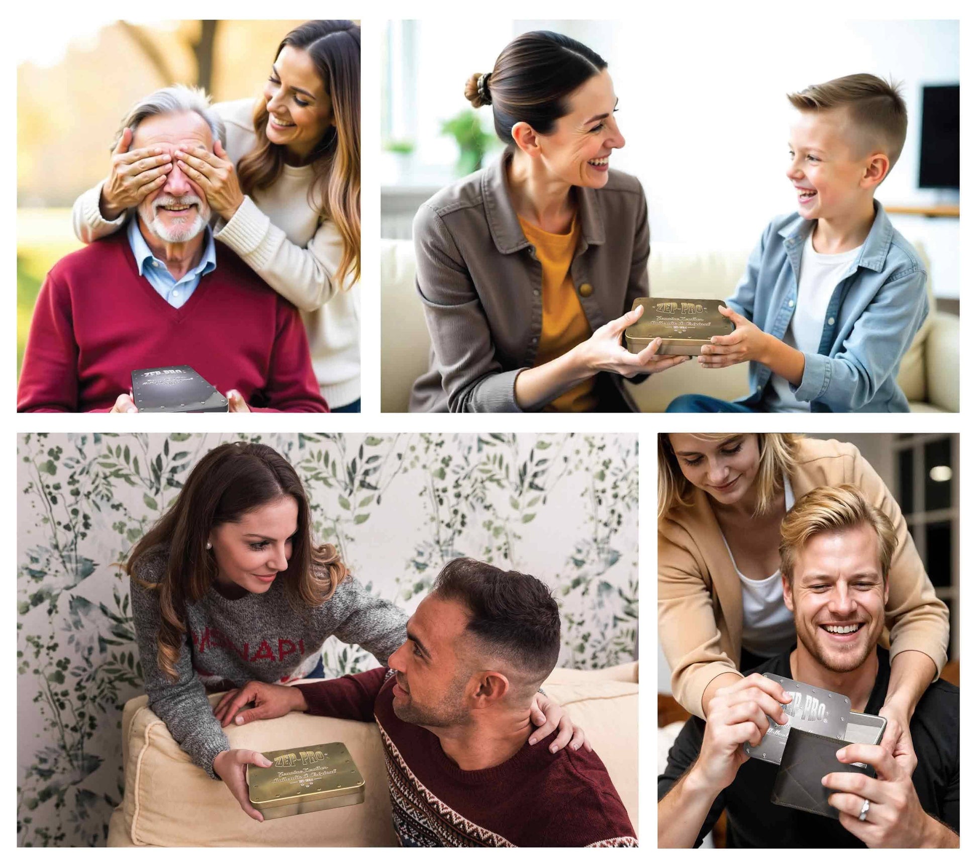 Zep-Pro - LSU Tigers Men's Collegiate Trifold Leather Wallet.: Crazyhorse Brown Zep-Pro