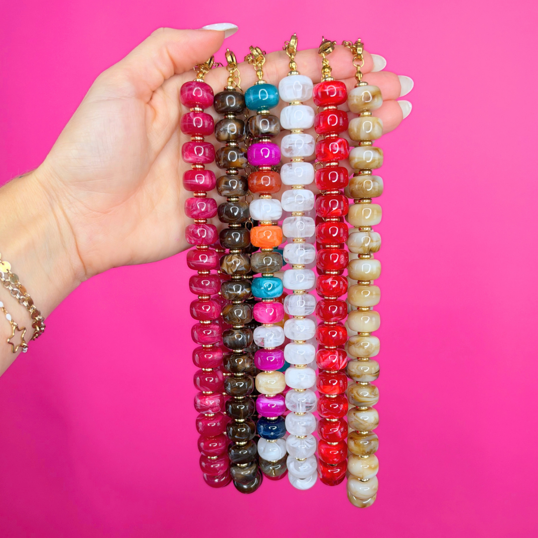 Taylor Shaye Designs - Jasmine Beaded Necklace: Multi Taylor Shaye Designs