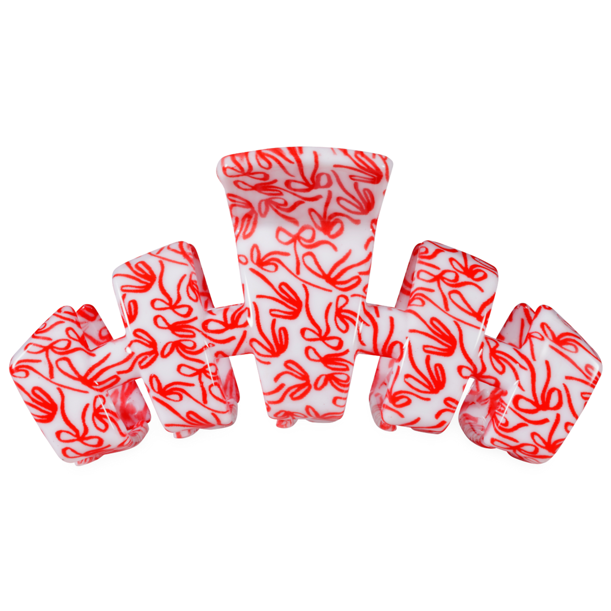 TELETIES - Classic | All Tied Up | Large Hair Clip TELETIES