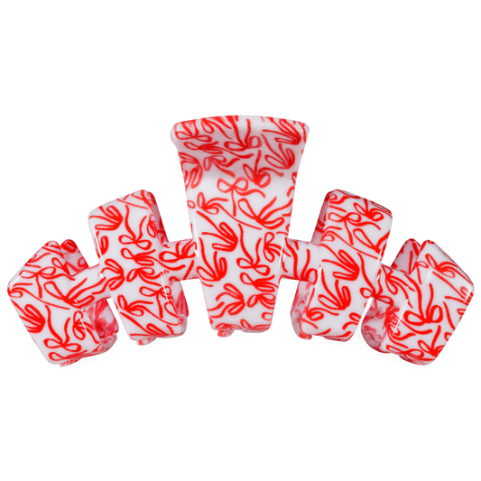 TELETIES - Classic | All Tied Up | Large Hair Clip TELETIES