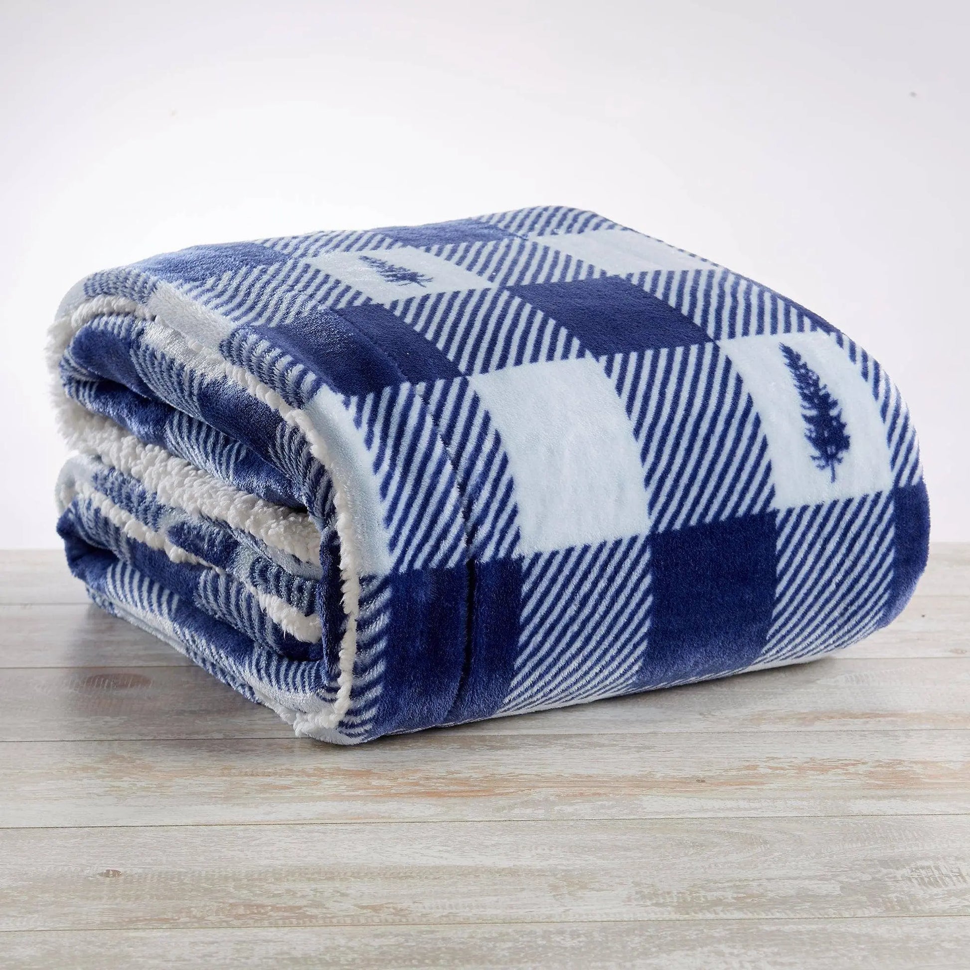 BH Collective - Sherpa Throw Blanket - Hudson Collection BH Collective