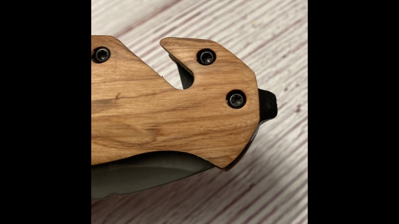 Quail Tail Laser Art - Golfer on the Ball Knife Quail Tail Laser Art