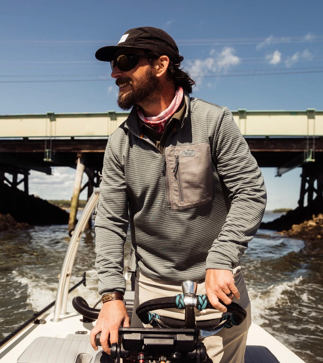 Marsh Wear Sullivan Steel 1/4 Zip Jacket MARSH WEAR