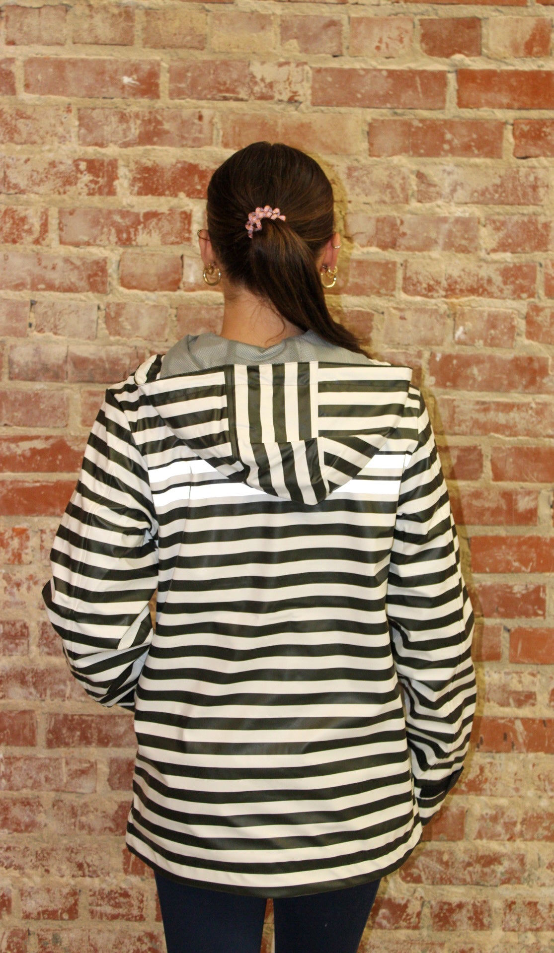 Lulu Mac Raincoat Darby Black/White Girlie Girl Originals