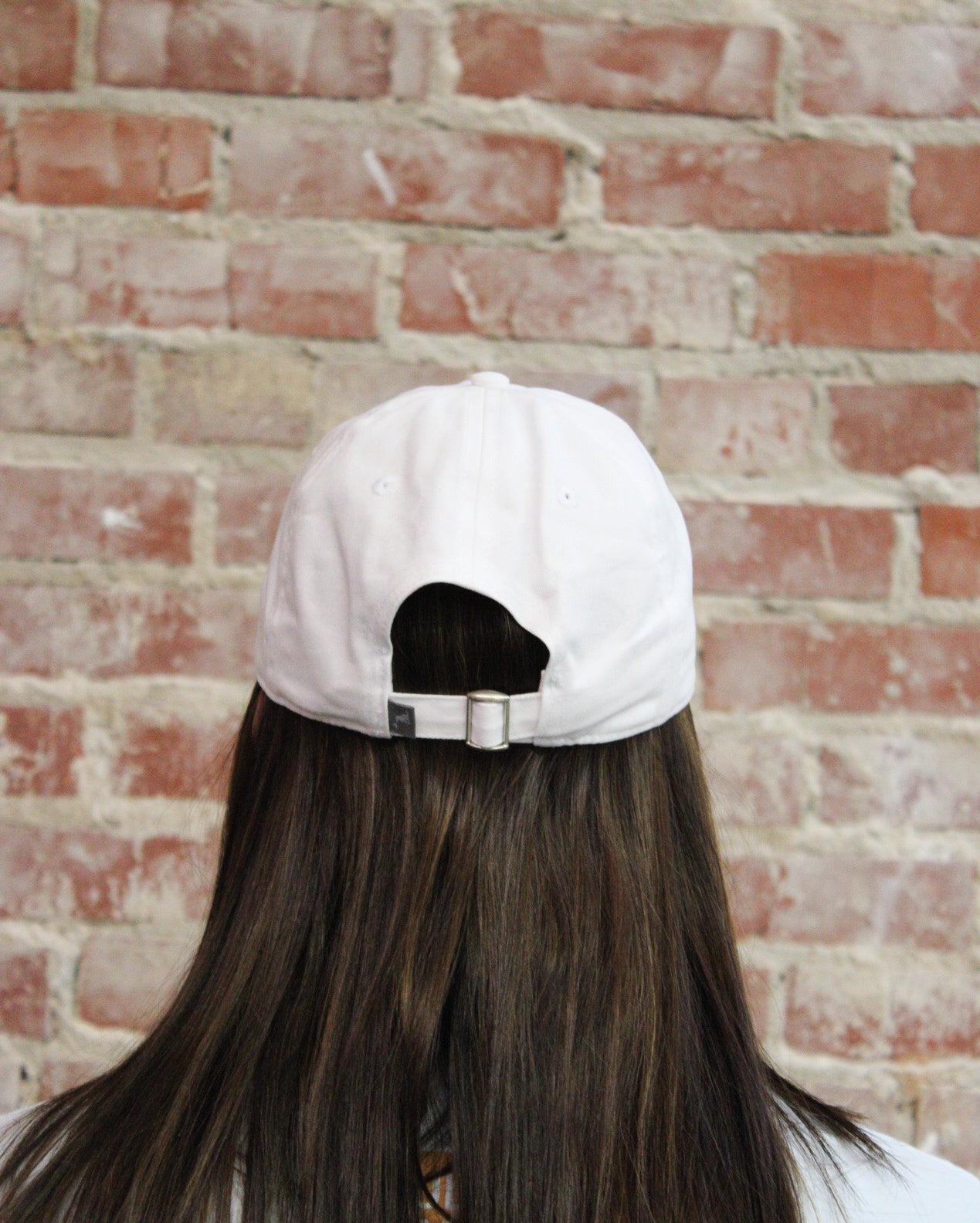 Local Girl White Dad Hat local boy outfitters