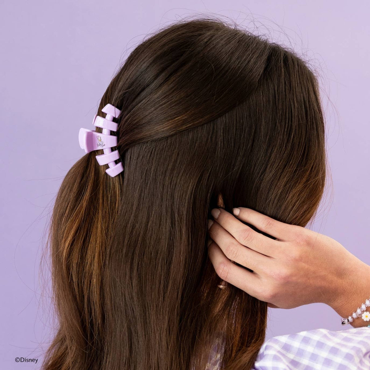 TELETIES - Classic | Daisy Duck | Small Hair Clip TELETIES