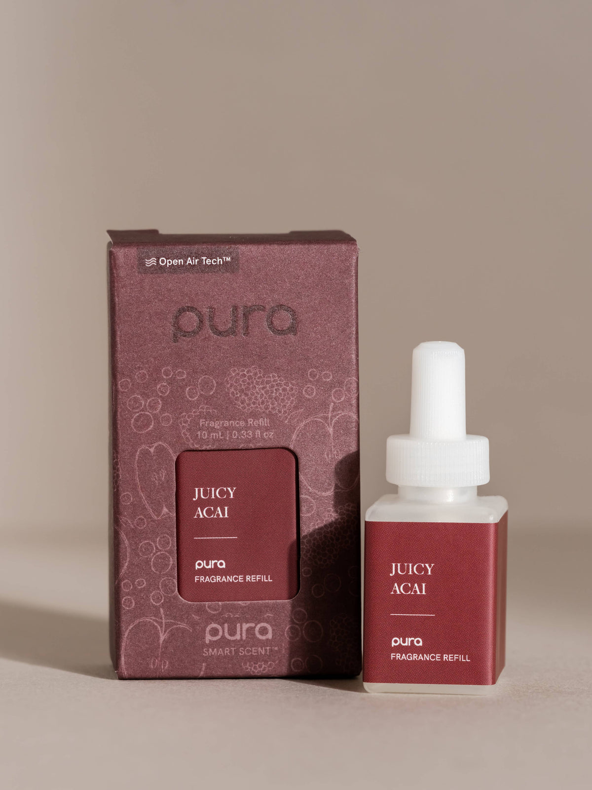 Pura - Juicy Acai - Pura Home Diffuser Scent Refill Pura