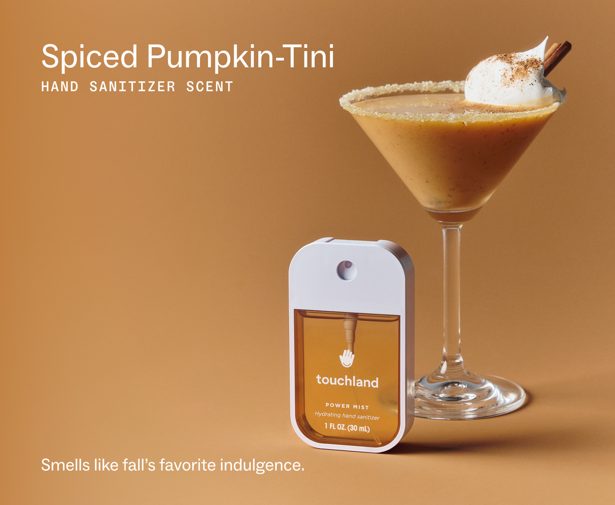 Touchland - Spiced Pumpkin-Tini Power Mist Hand Sanitizer Touchland