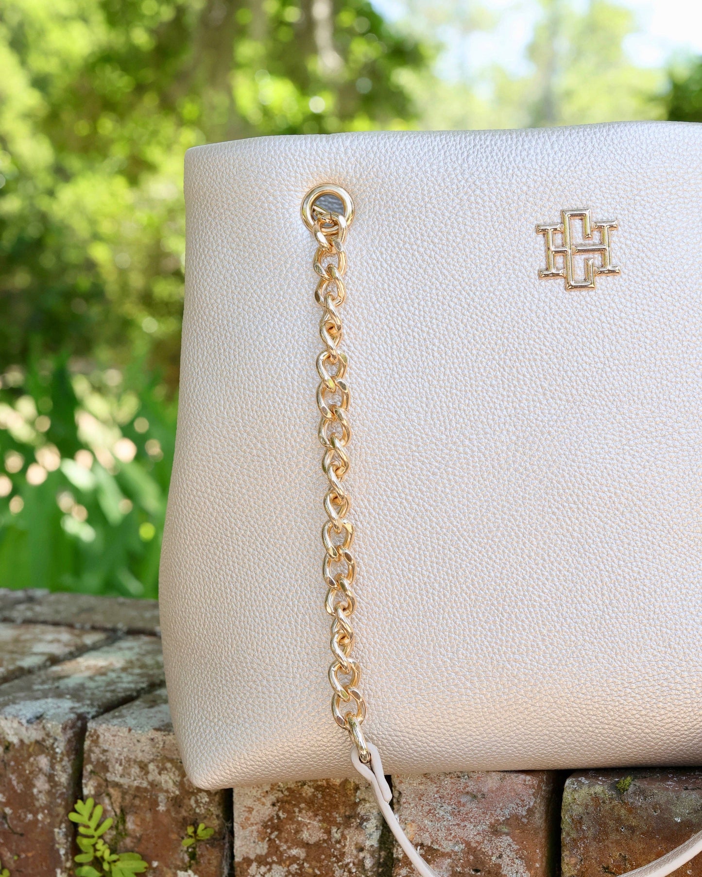 Caroline Hill - Blair Tote Pearl: Default Caroline Hill