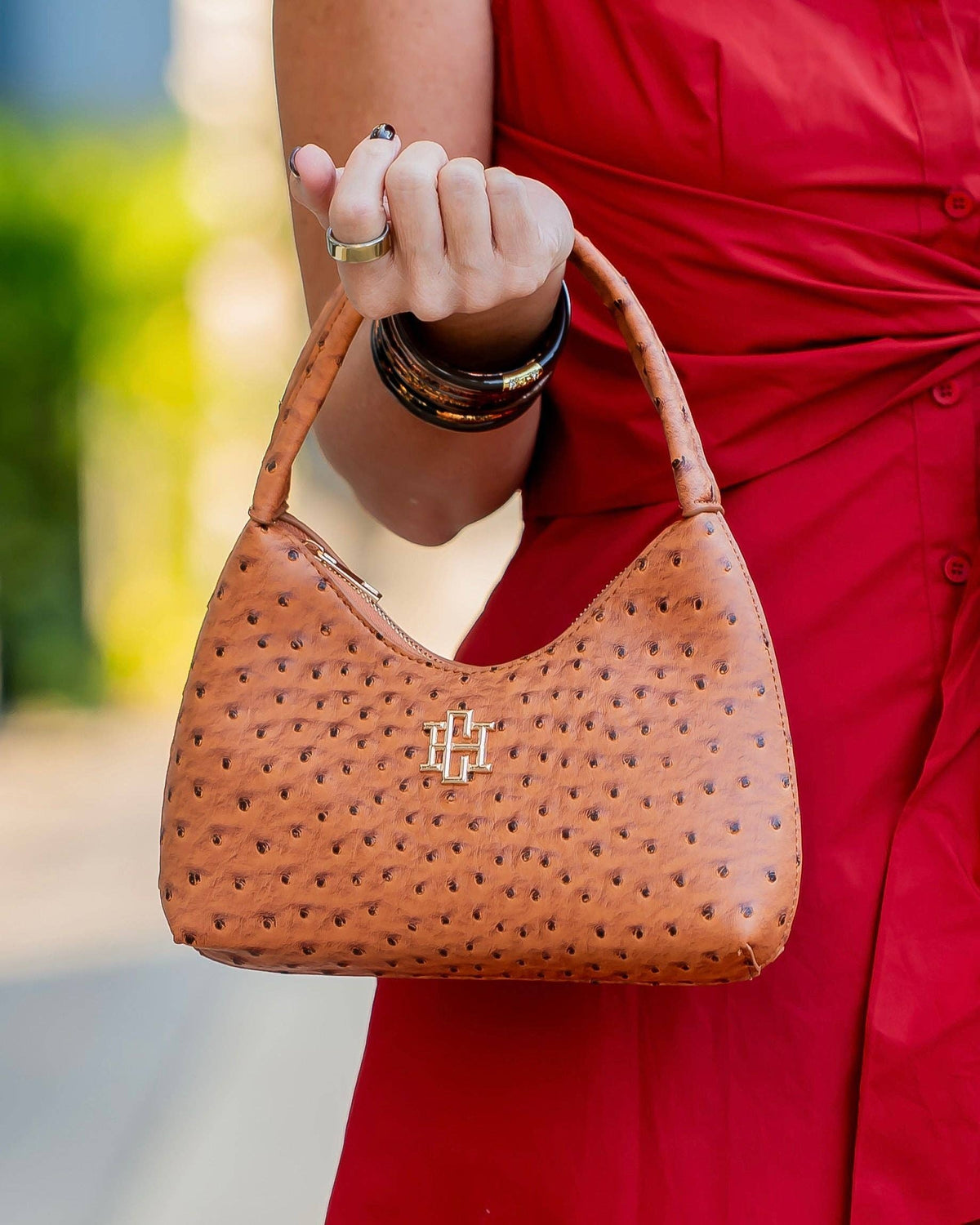 Caroline Hill Corinne EO Saddle Bag Caroline Hill