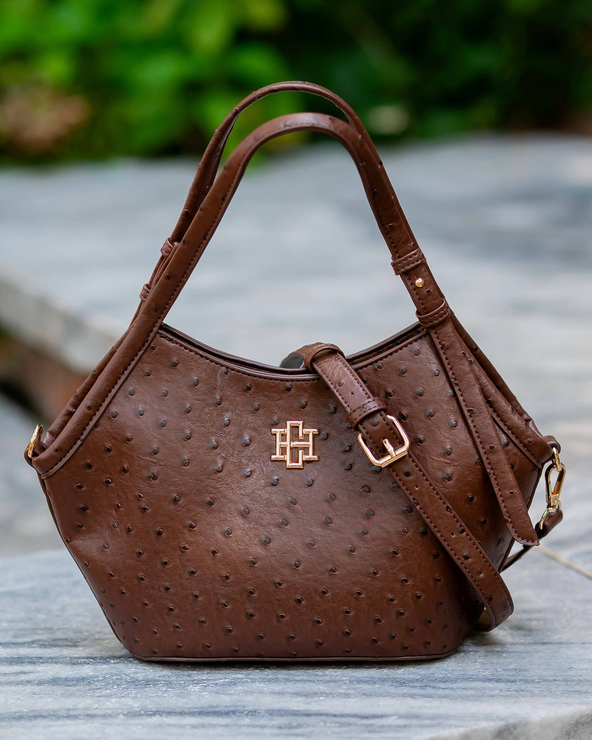 Caroline Hill - Pierce Mini Tote Chocolate EO: Default Caroline Hill