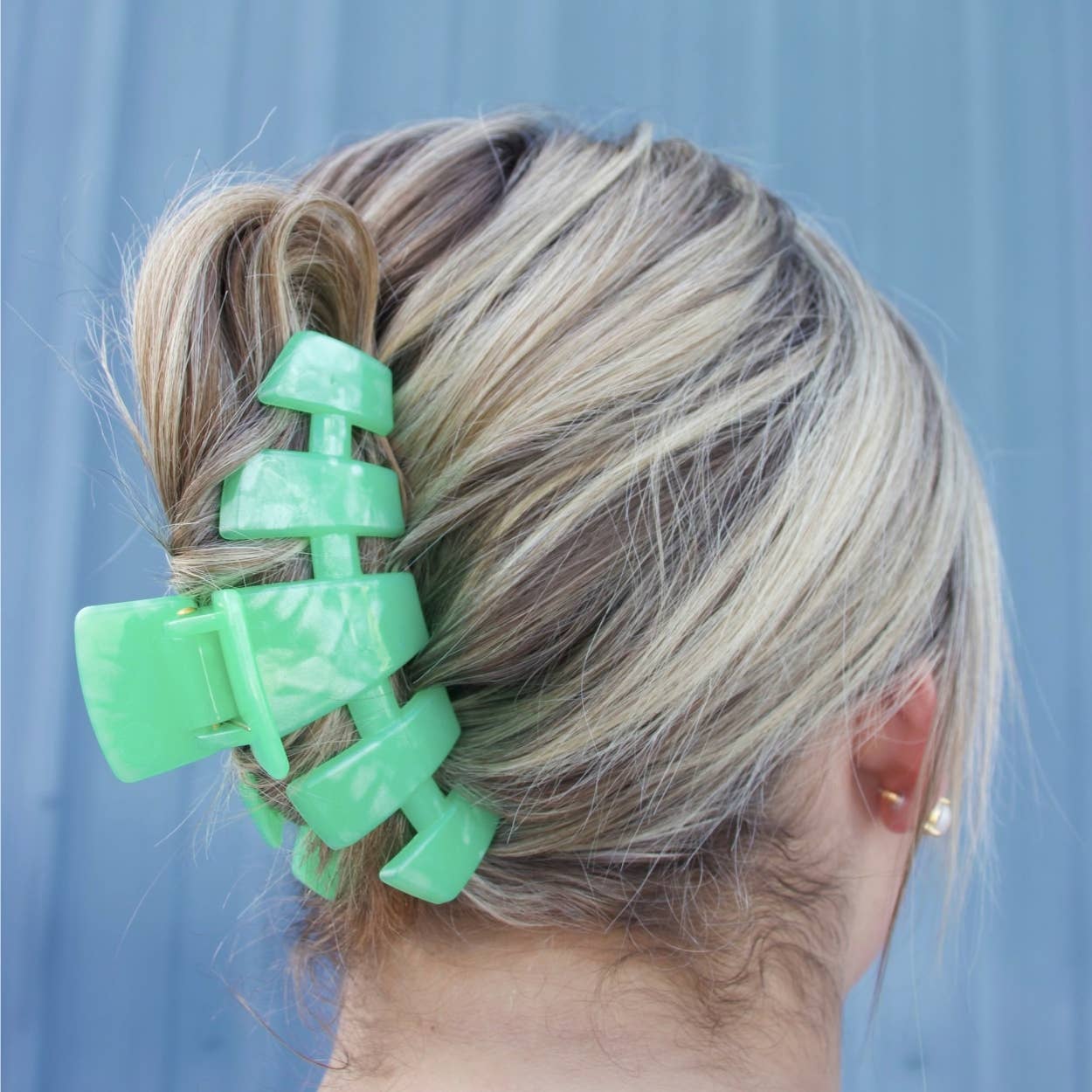 TELETIES - Classic Hair Clip | Large | Spring Splash TELETIES