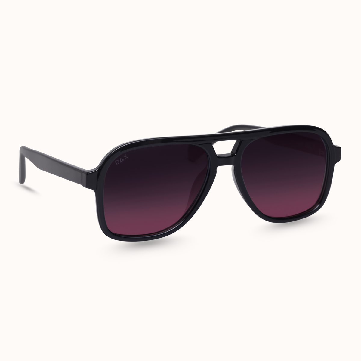 DAX Eyewear - Cruz - Unisex Aviator Sunglasses – Polarized Hair-Friendly: Smokeshow DAX Eyewear