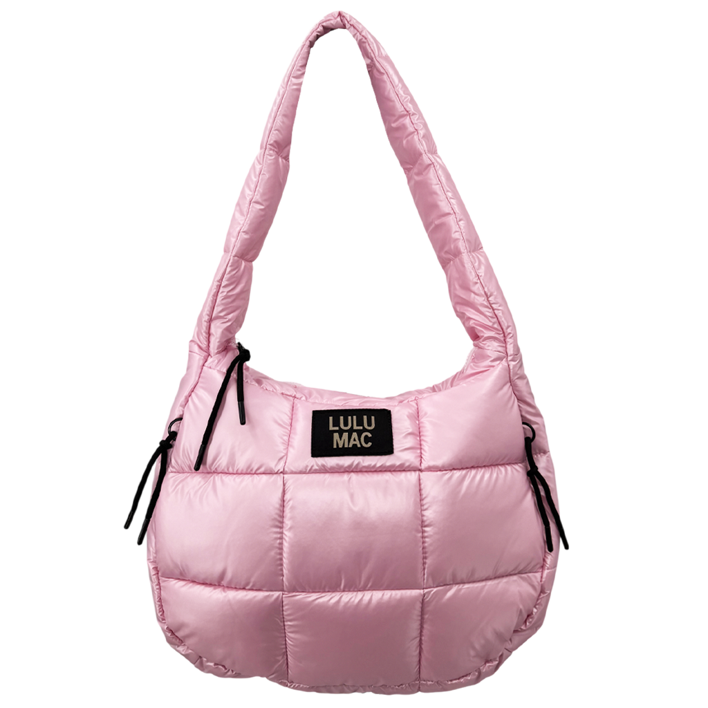 Girlie Girl Originals - MP-8412 PUFFER METALLIC TOTE BAG - ROSE GOLD Girlie Girl Originals