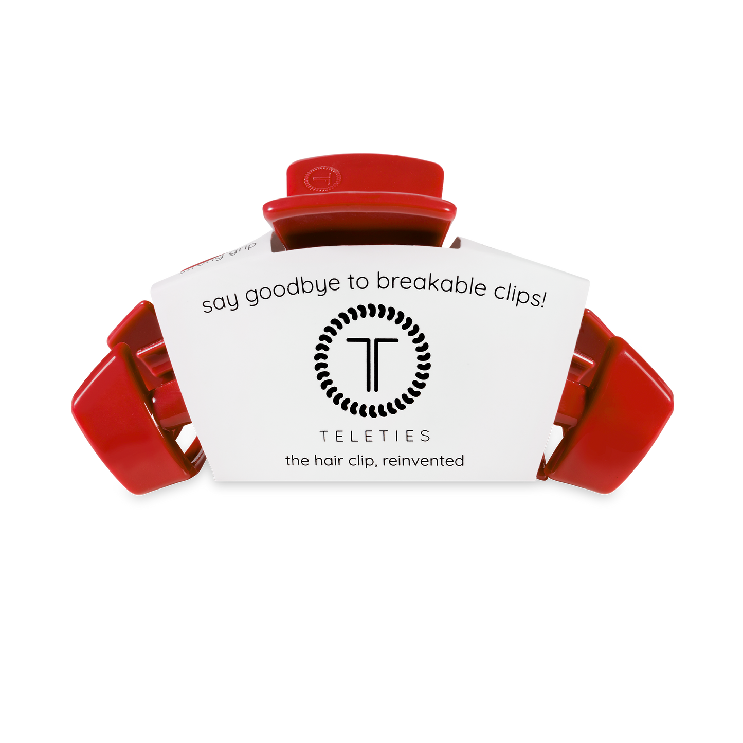 TELETIES - Classic Hair Clip | Medium | Red Carpet Ready TELETIES