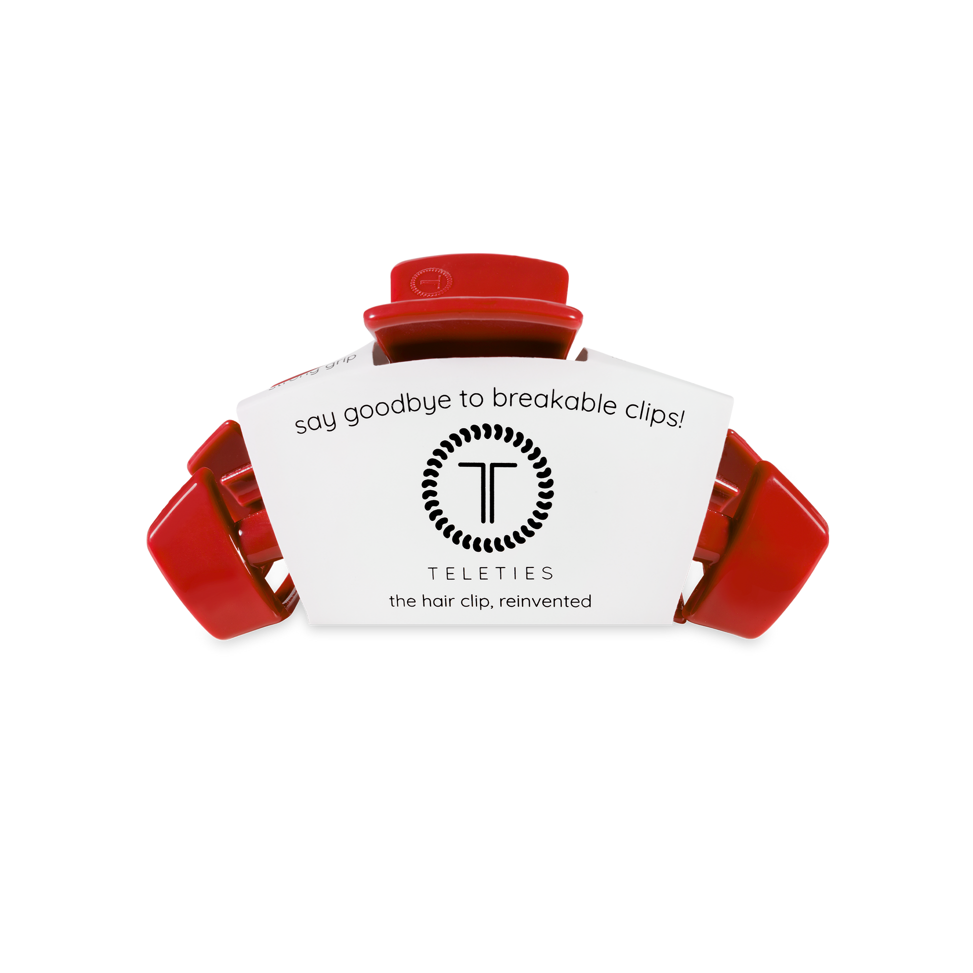 TELETIES - Classic Hair Clip | Small | Red Carpet Ready TELETIES
