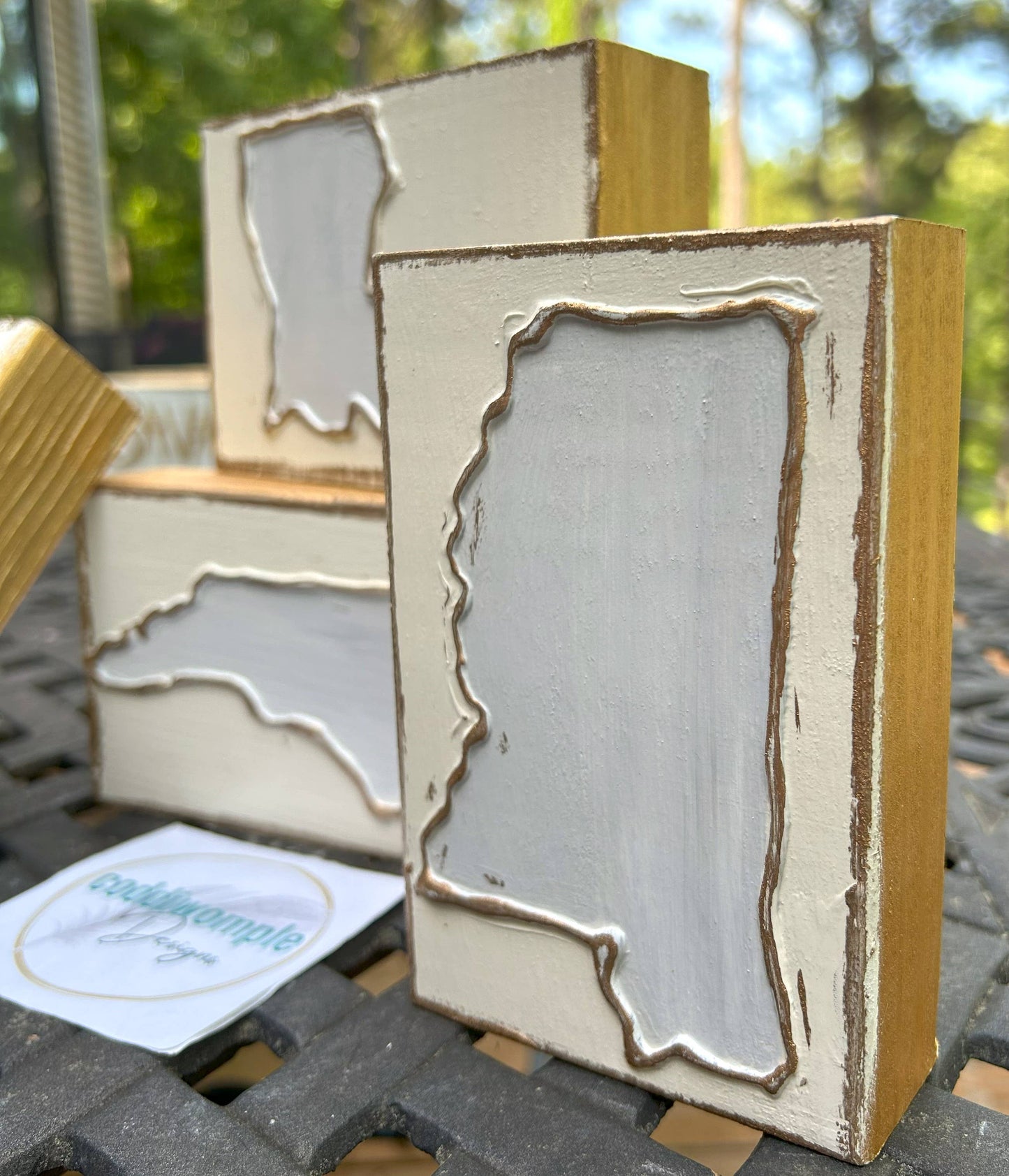 Coddiwomple - U.S. State - custom art block  hometown sports team city Coddiwomple