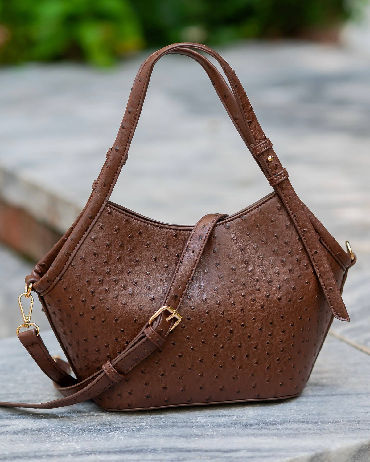 Caroline Hill - Pierce Mini Tote Chocolate EO: Default Caroline Hill