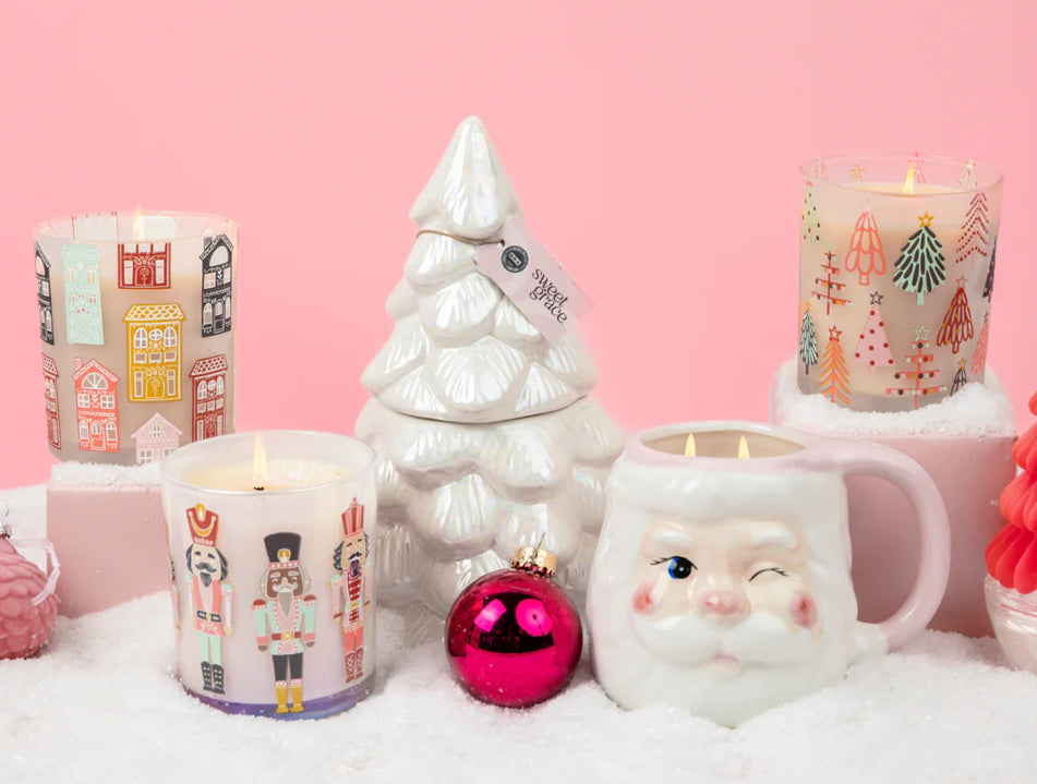 Sweet Grace Holiday Tree Candle BRIDGEWATER CANDLE CO.