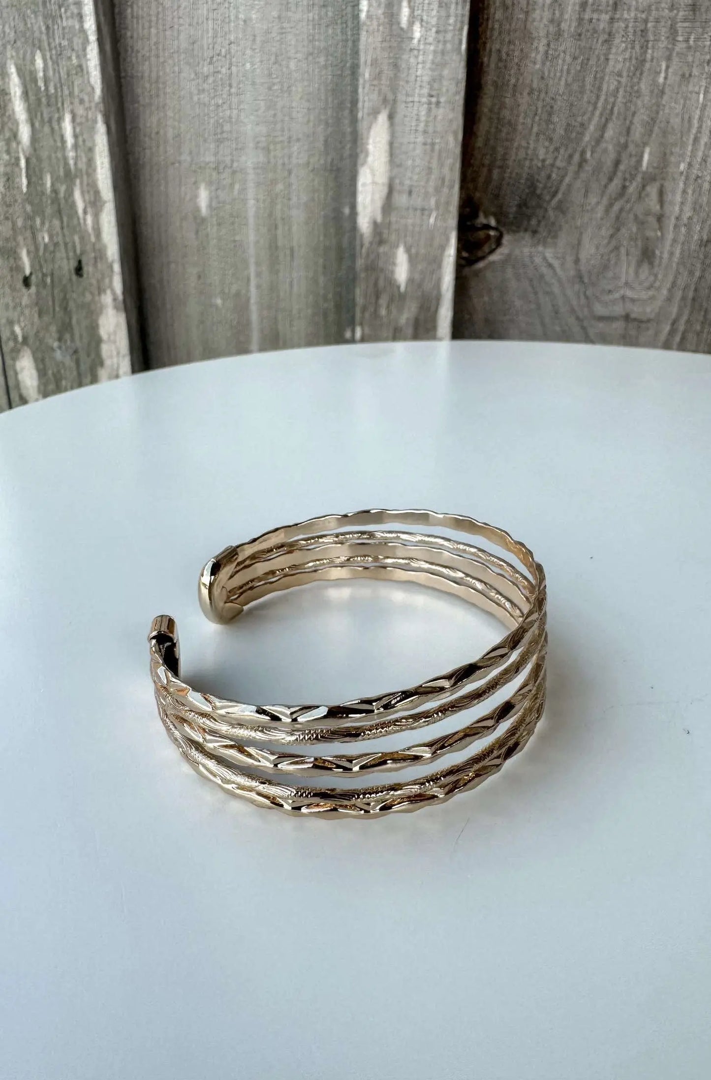 Everyday Wear Metal Cuff Bracelet Frem