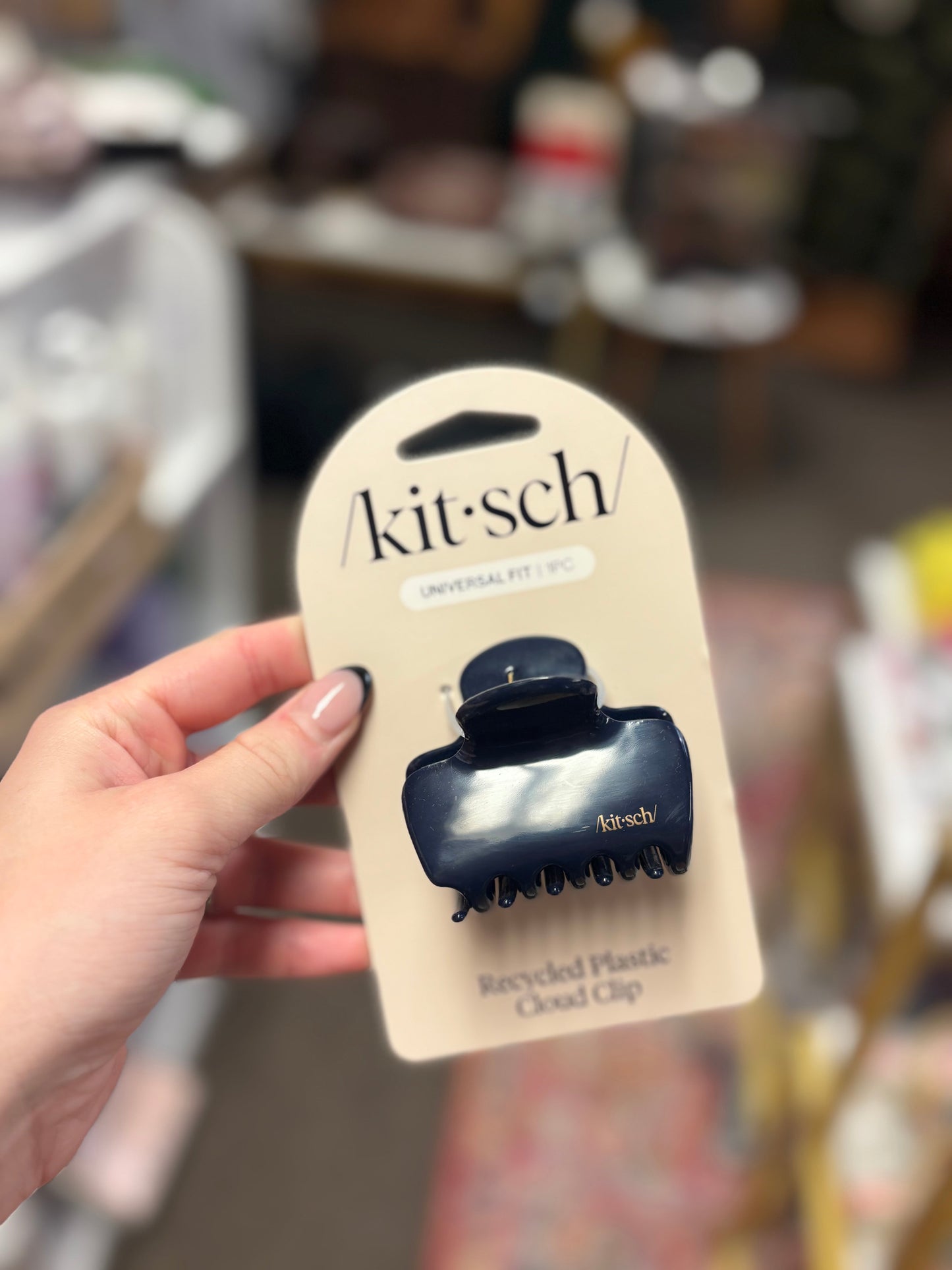 Blue Orchid Recycled Medium Cloud Claw Clip KITSCH