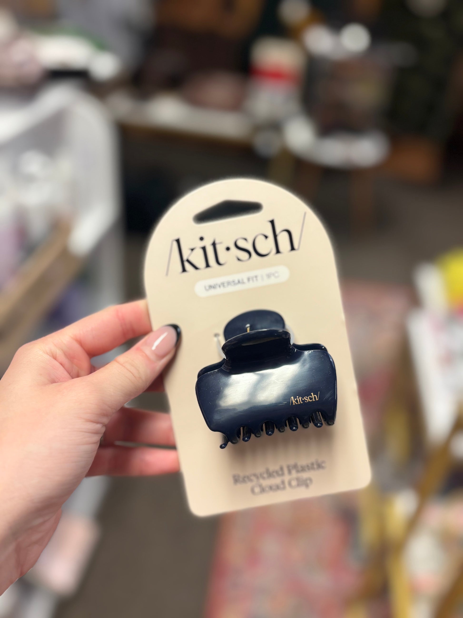 Blue Orchid Recycled Medium Cloud Claw Clip KITSCH