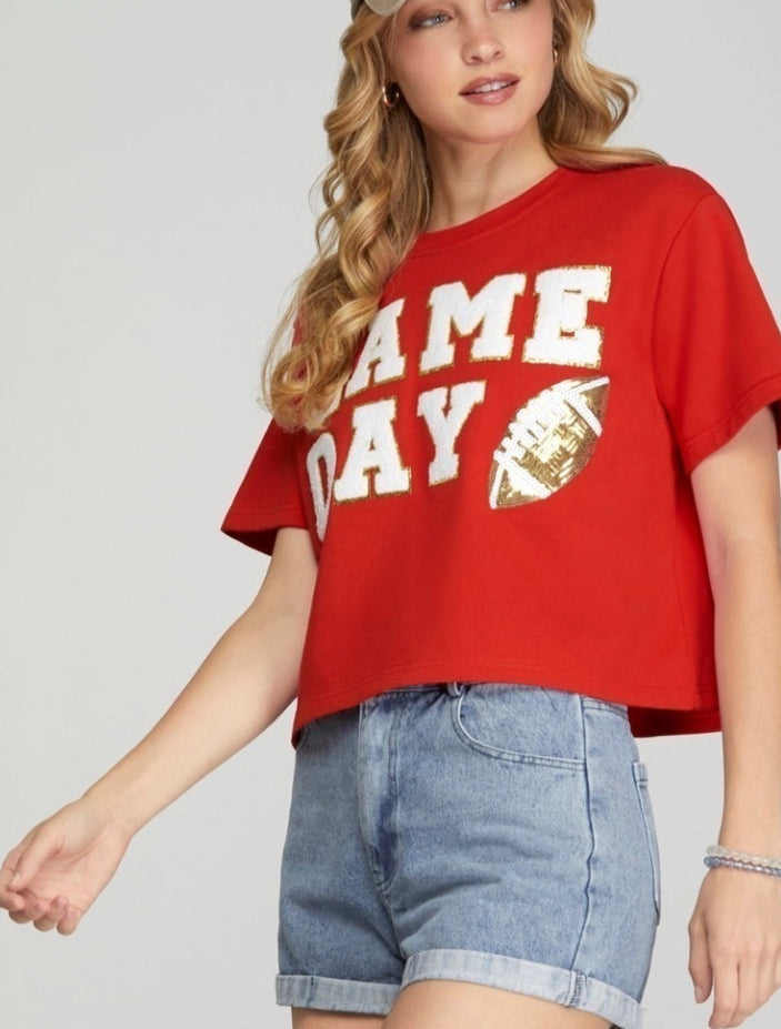 The Ruby Red Football Gameday Set She + Sky