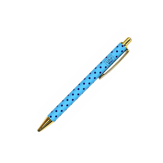 Girlie Girl Originals - LM-PEN-PD Blue/Navy Dot Ink Pen Girlie Girl Originals