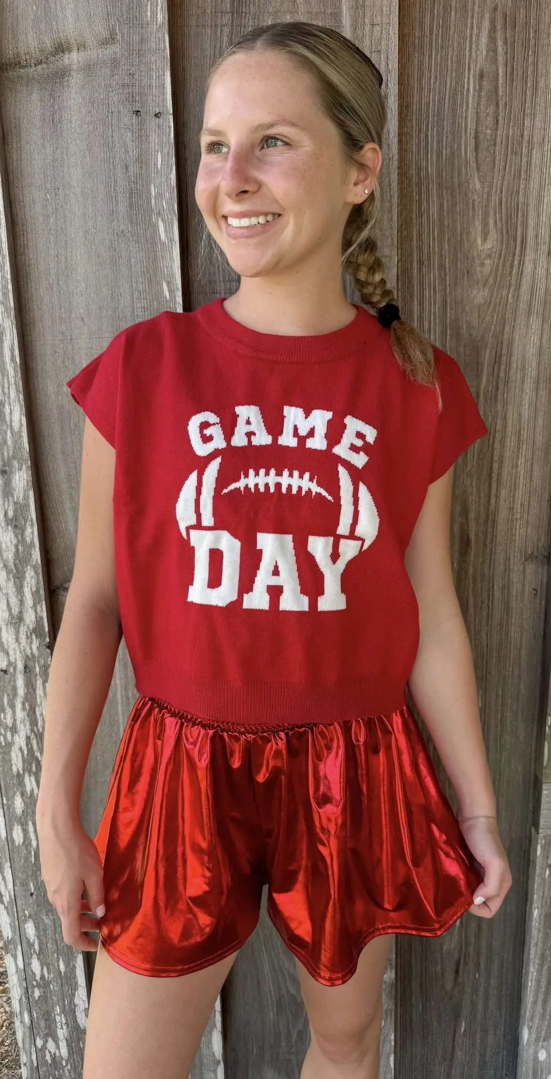 Perfect Knitted Gameday Top SOUTHERN SUNDROP BOUTIQUE