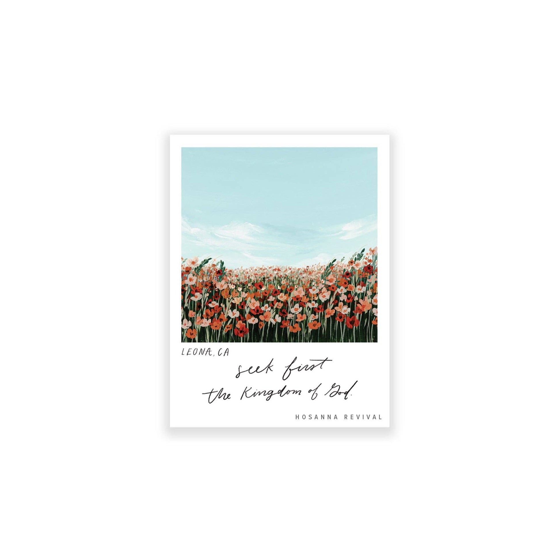 Hosanna Revival Leona High Aperture Sticker Hosanna Revival