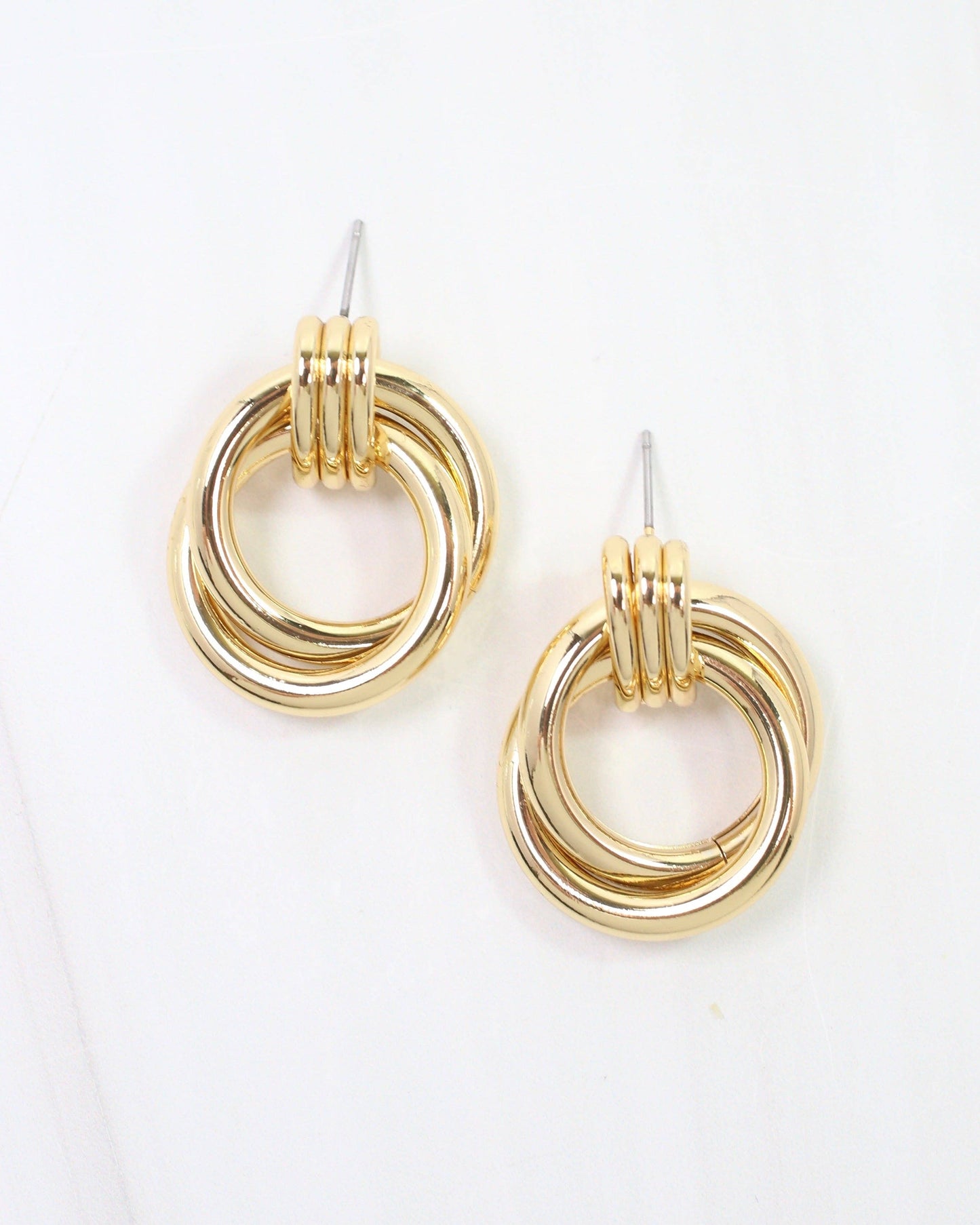 Caroline Hill - Tucson Drop Earring Gold: Default Caroline Hill