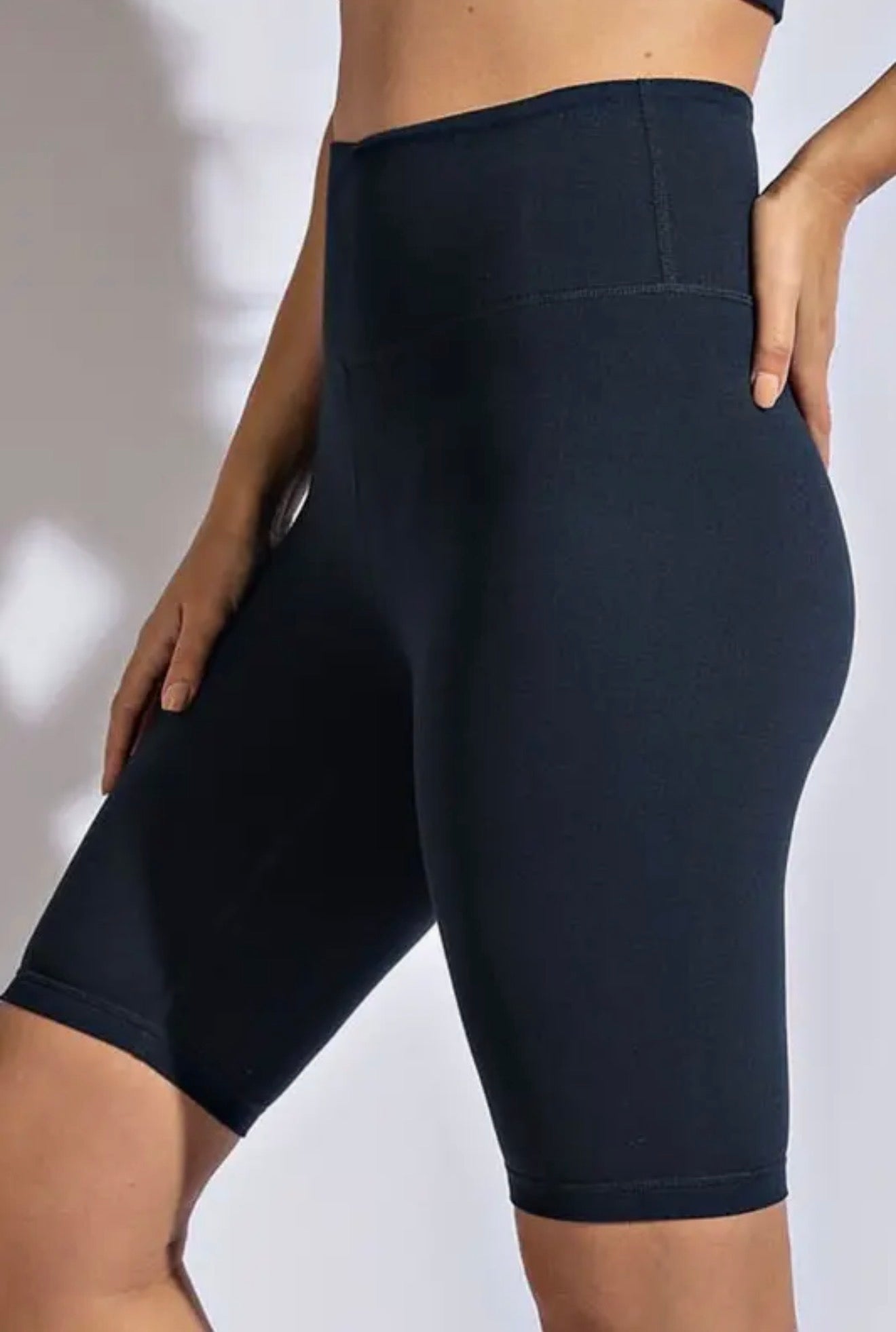 High Waist Butter Soft Yoga Biker Shorts Sunday Morning