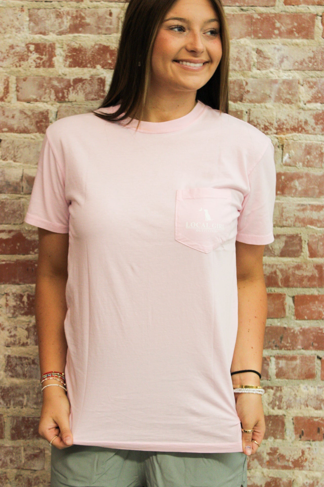Women's Local Girl Outfitters Absolut LCF Pocket T-Shirt LOCAL BOY OUTFITTER