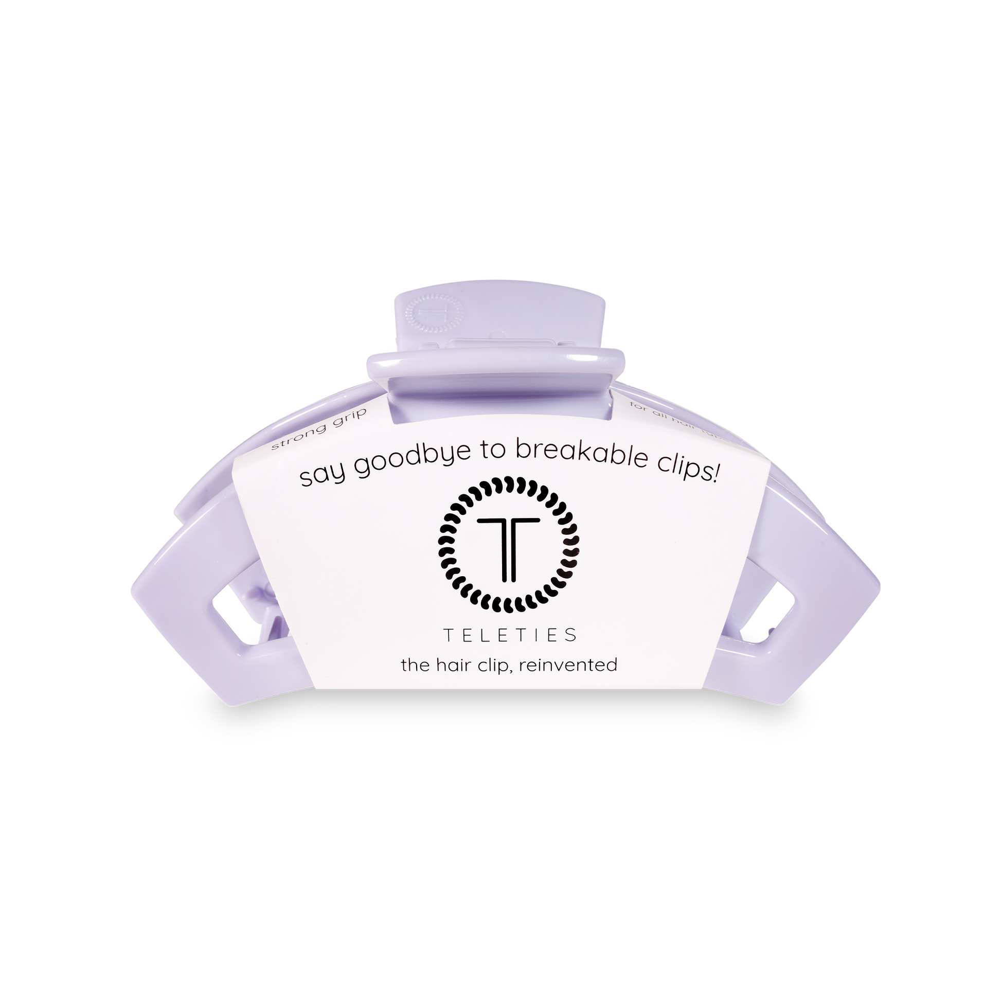 TELETIES - Open Hair Clip | Med. | Lilac TELETIES
