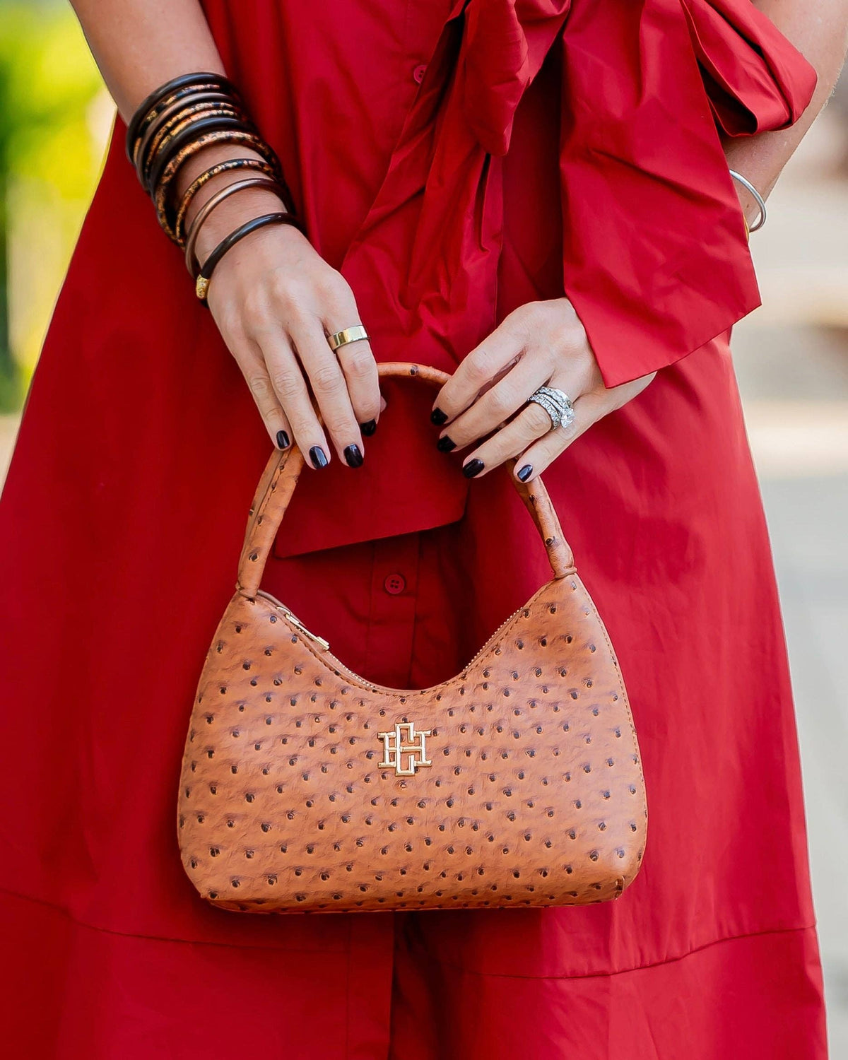 Caroline Hill Corinne EO Saddle Bag Caroline Hill