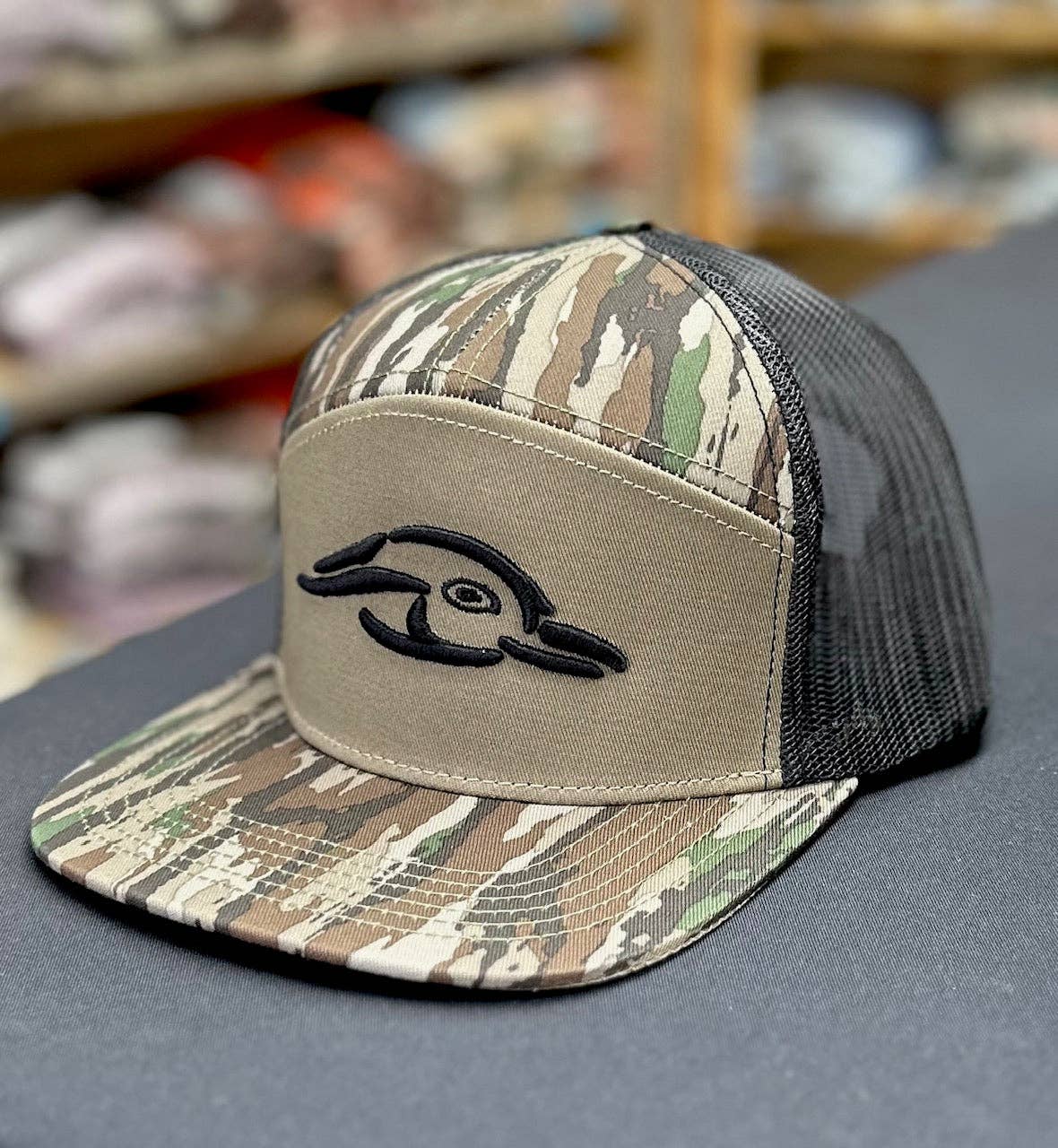 American Flyway Waterfowl - Realtree Original 7 Panel Duck Logo Hat American Flyway Waterfowl