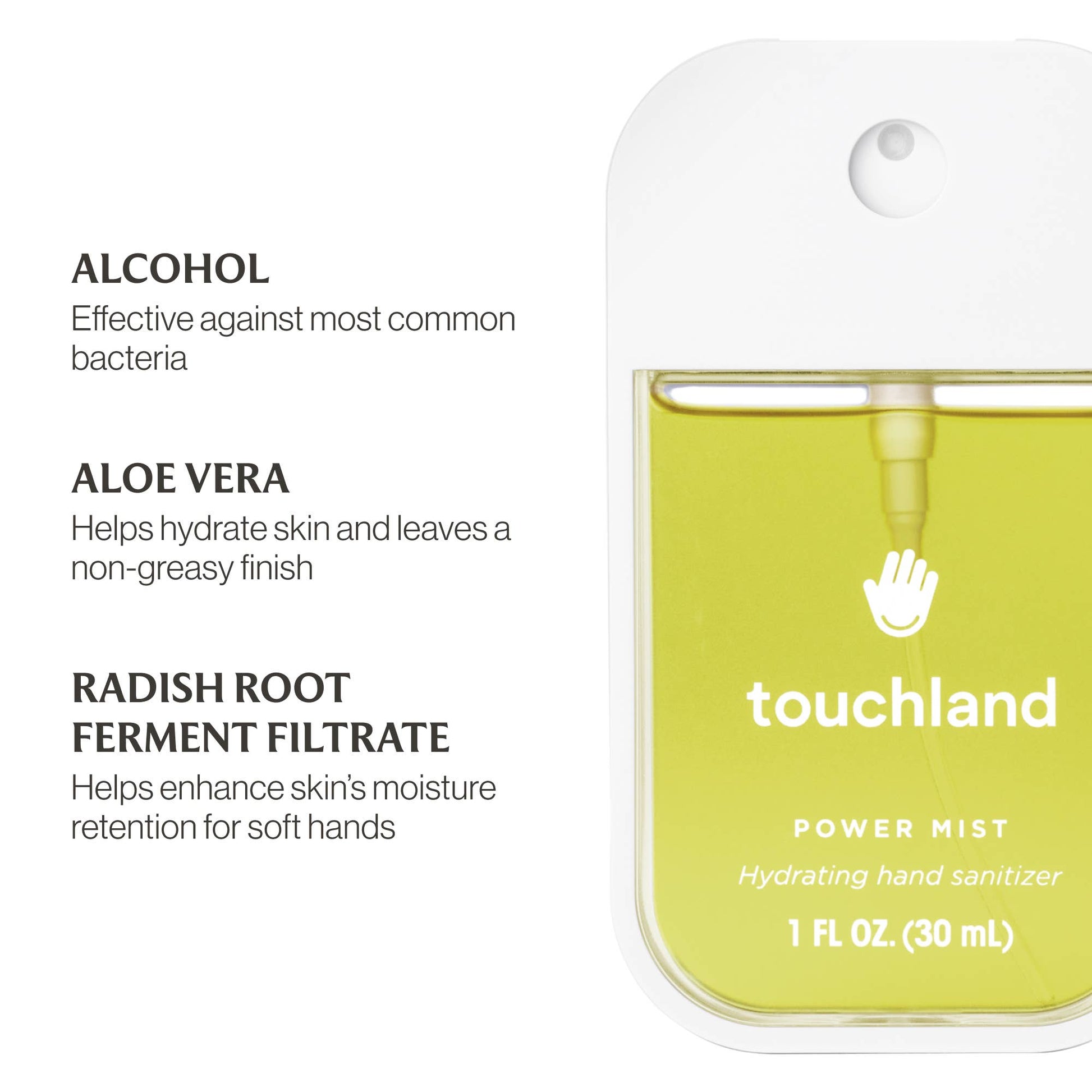 Touchland - Vanilla Blossom Power Mist Hydrating Hand Sanitizer Touchland