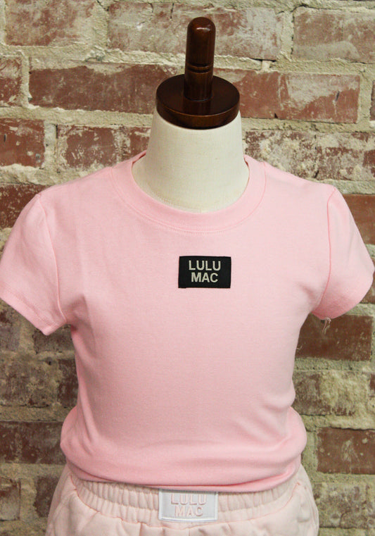 Light Pink Kids Bubblegum Baby Doll Top Girlie Girl Originals