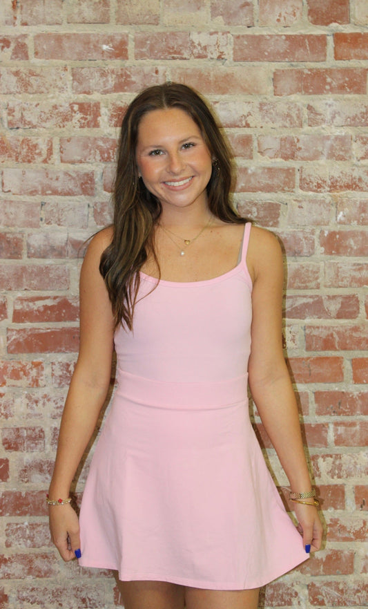 KIMBERLY C Pink Mineral Wash Cami Mini Dress KIMBERLY C