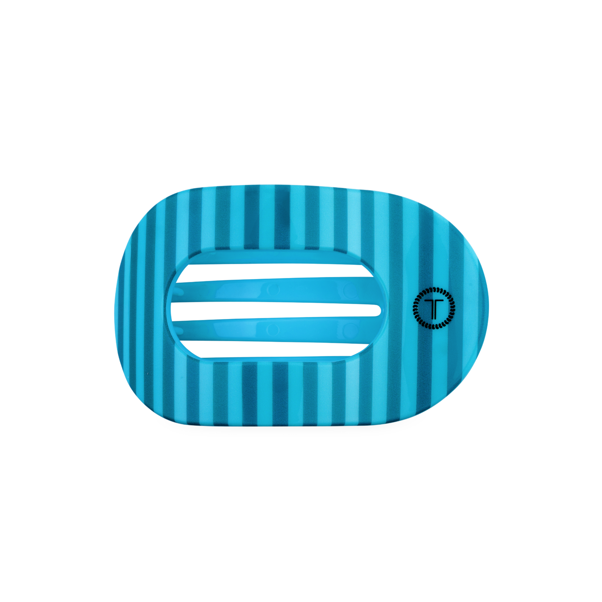 TELETIES - Splash Zone | Medium | Flat Round Hair Clip TELETIES