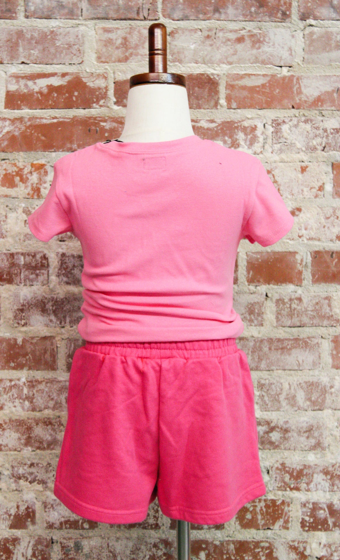 Lulu Mac Kids Hot Pink Terry Cloth Shorts Girlie Girl Originals