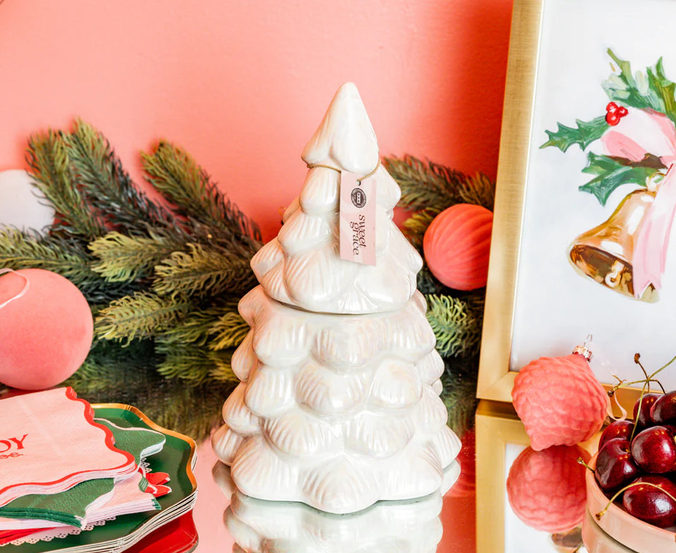 Sweet Grace Holiday Christmas Tree Candle BRIDGEWATER CANDLE CO.