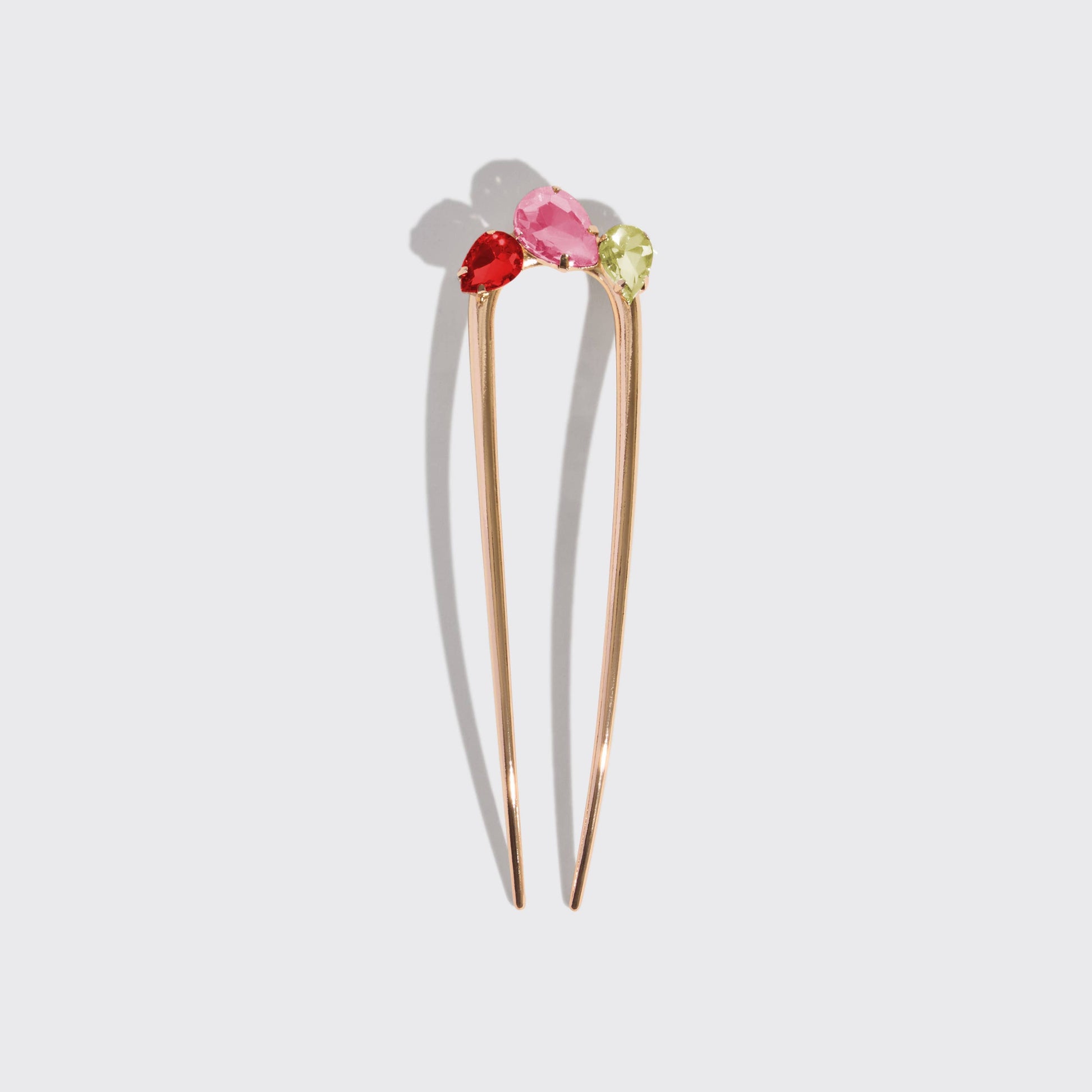 KITSCH - Holiday Gemstone French Hair Pin KITSCH
