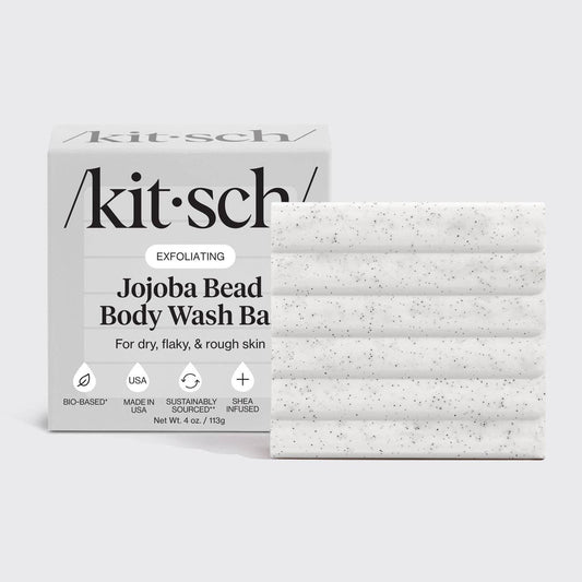 KITSCH - Jojoba Bead Exfoliating Body Wash Bar KITSCH