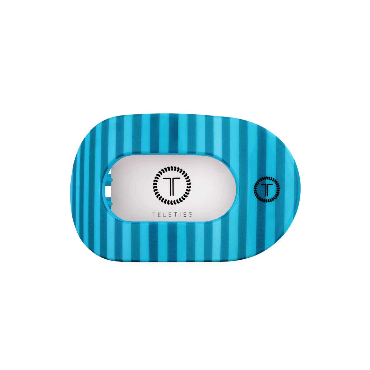 TELETIES - Splash Zone | Medium | Flat Round Hair Clip TELETIES