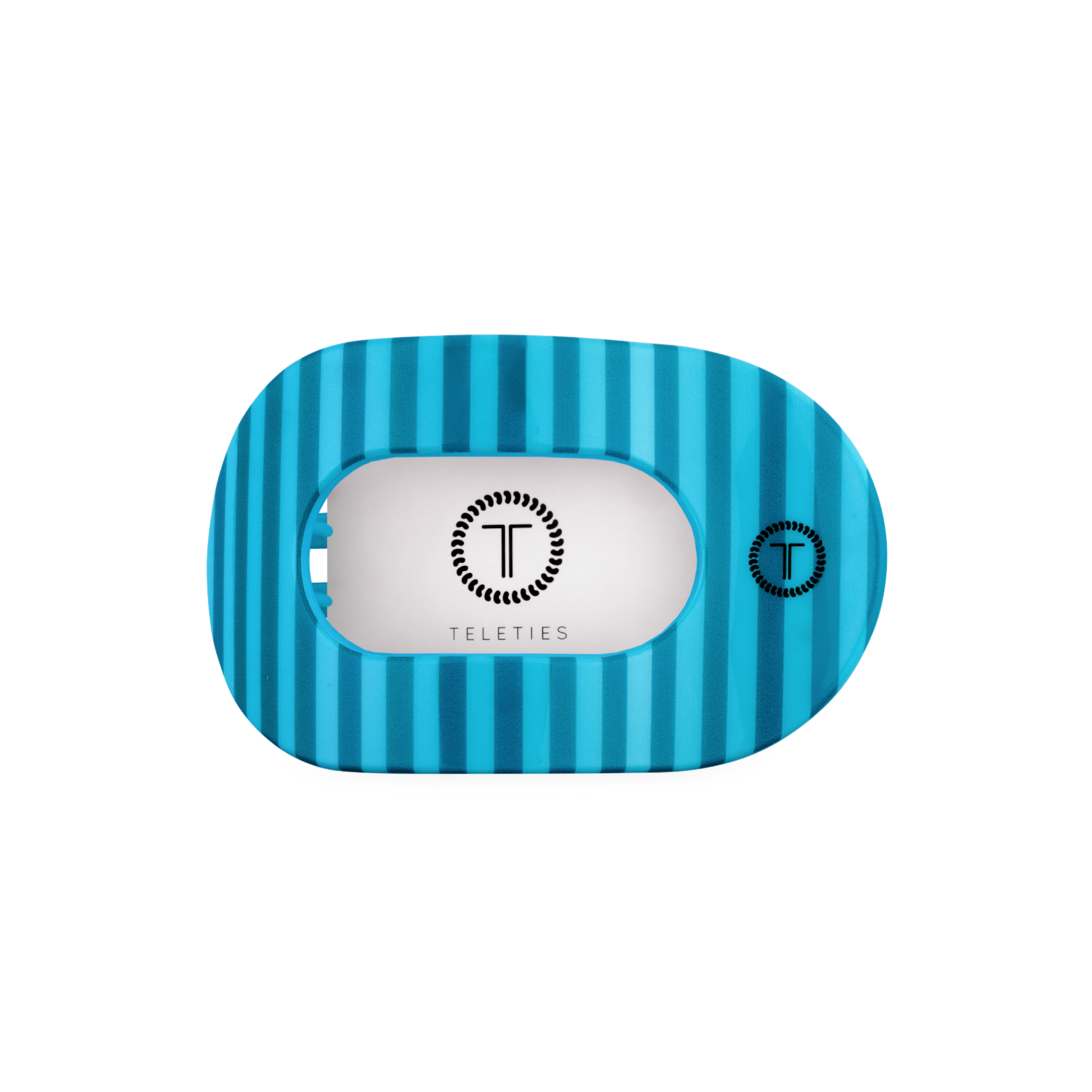 TELETIES - Splash Zone | Medium | Flat Round Hair Clip TELETIES