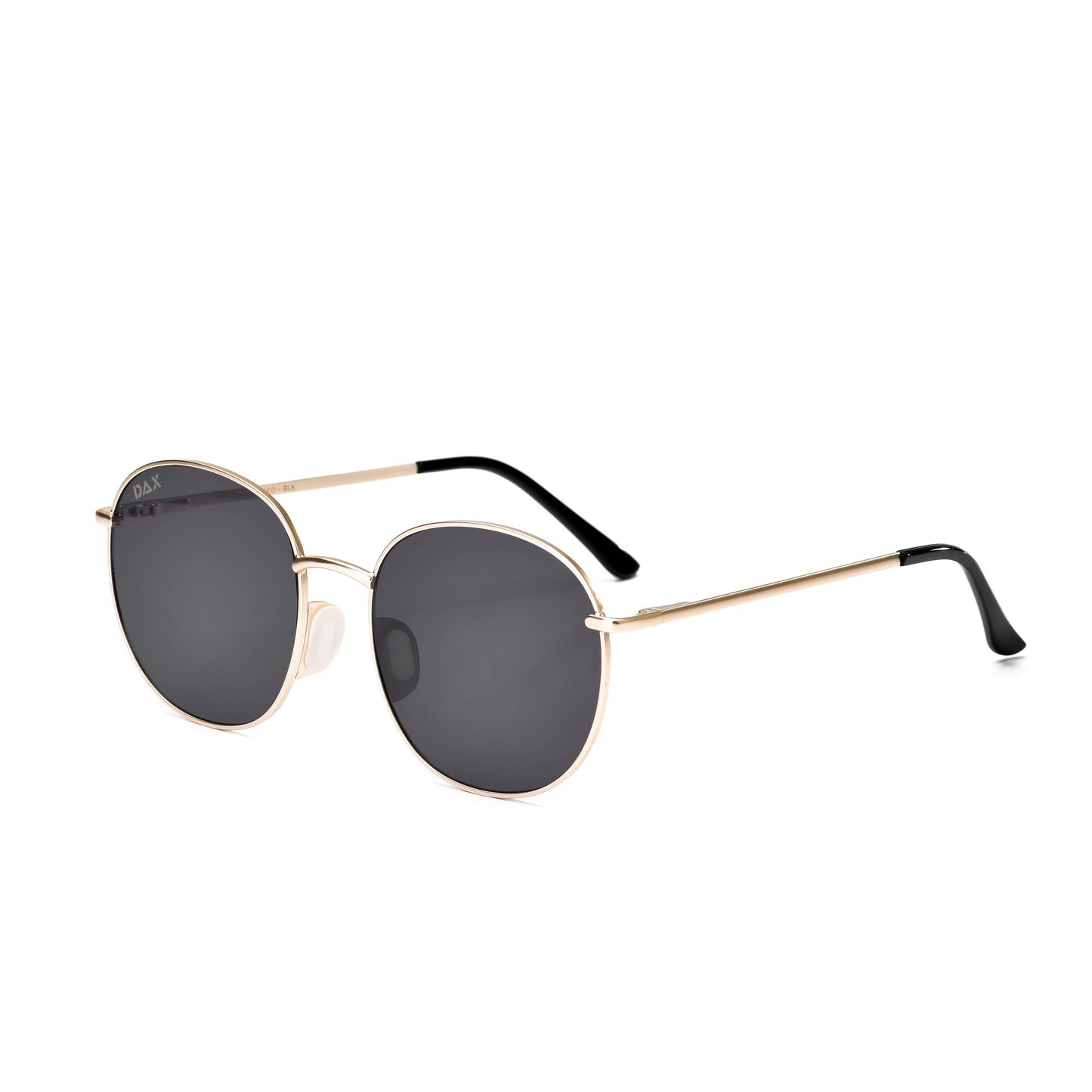 DAX Eyewear - Georgie - Women's Large Round Sunglasses: Black DAX Eyewear