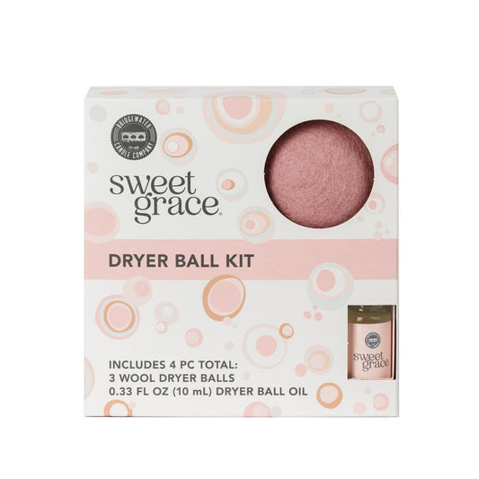 Sweet Grace Laundry Dryer Ball Kit BRIDGEWATER CANDLE CO.