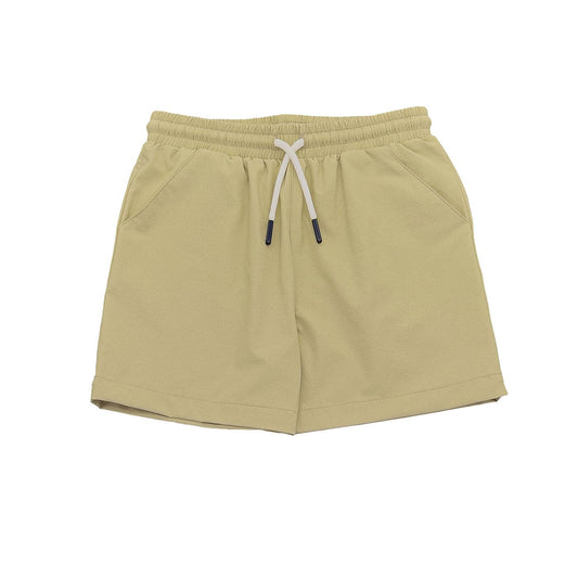 Saltwater Boys Company - Topsail Boys Performance Short Khaki: Khaki / 5T Saltwater Boys Company